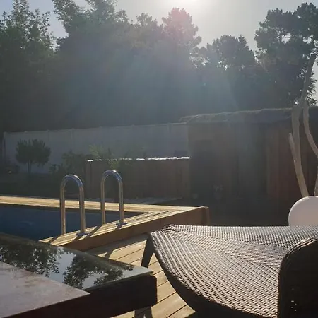 Contemporaine Avec Piscine 2 A 4 Pers Les Pommes De Pin La Palmyre Les Mathes